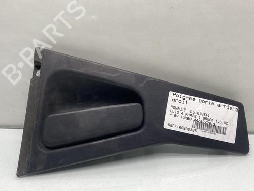 Used Rear right exterior door handle RENAULT CLIO IV Grandtour (KH_) 1.5 dCi 90 (KHN3, KHN4) (90 hp) 26715476