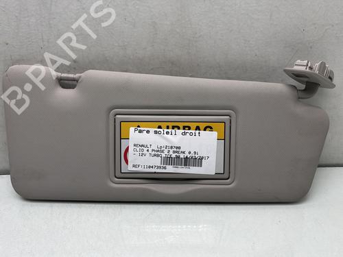 Used Right sun visor RENAULT CLIO IV Grandtour (KH_) 0.9 TCe 90 (90 hp) 28282256