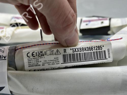 Right curtain airbag PEUGEOT 2008 II (UD_, US_, UY_, UJ_, UR_, UC_) e-2008 (UKZKXZ) | BP20330467C12 
