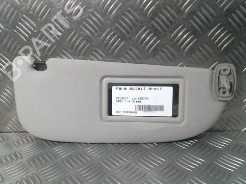 Used Right sun visor PEUGEOT 206+ (2L_, 2M_) 1.4 HDi eco 70 (68 hp) 20027271