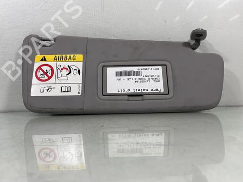 Right sun visor OPEL CORSA D (S07) 1.2 (L08, L68) | BP29863754I2  - Image 5