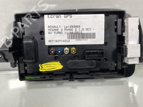 Used Display monitor RENAULT MEGANE III Hatchback (BZ0/1_, B3_) 1.5 dCi (BZ09, BZ0D, BZ1W, BZ29, BZ14) (110 hp) 20009747