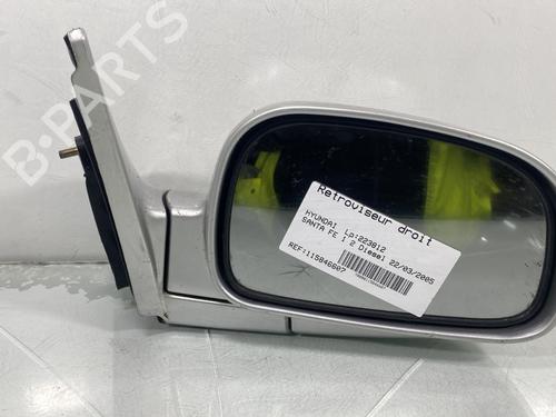 Used Right mirror HYUNDAI SANTA FÉ I (SM) 2.0 CRDi 4x4 (125 hp) 31338546