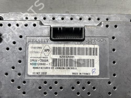 Display monitor RENAULT VEL SATIS (BJ0_) 2.2 dCi (BJ0E, BJ0F, BJ0G, BJ0H) | BP29735440C48