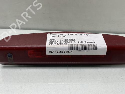 Used Third brake light OPEL CORSA D (S07) 1.3 CDTI (L08, L68) (90 hp) 30887847