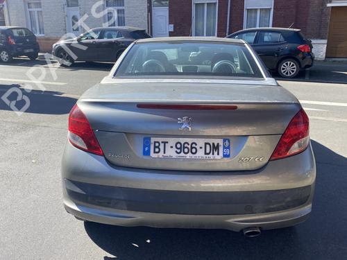 Rear bumper PEUGEOT 207 CC (WD_) 1.6 16V | BP29971079C8