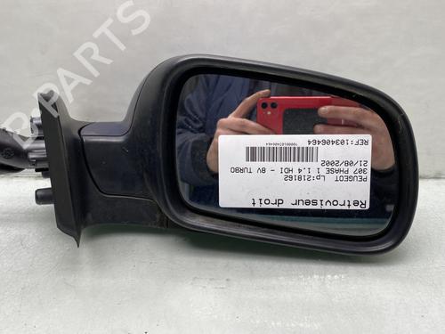 Used Right mirror PEUGEOT 307 (3A/C) 1.4 HDi (68 hp) 24961310