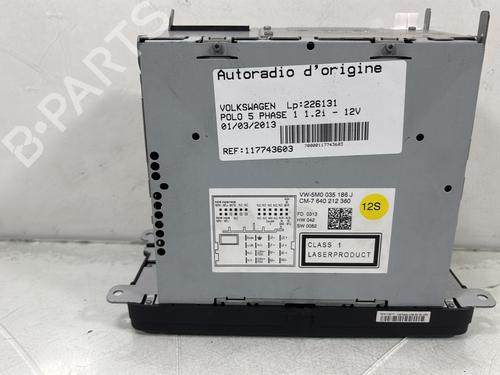 Radio VW POLO V (6R1, 6C1) 1.2 | BP30941185E6
