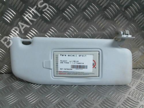 Used Right sun visor PEUGEOT 208 I (CA_, CC_) 1.2 VTI 82 (82 hp) 20000225