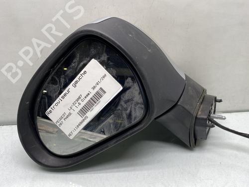 Used Left mirror PEUGEOT 207 (WA_, WC_) 1.6 HDi (90 hp) 31379377
