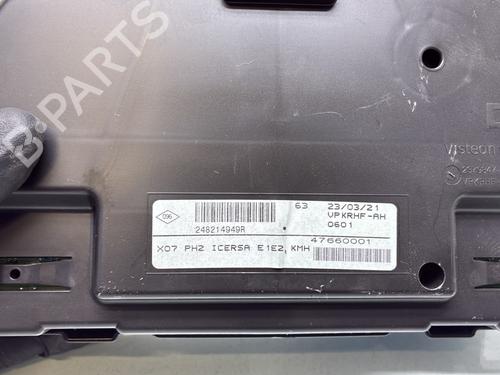 Used Instrument cluster Instrument cluster RENAULT TWINGO III (BCM_, BCA_) 1.0 SCe 65 (BCMJ) (65 hp) 33830480 33830480