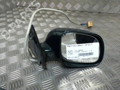 Used Right mirror SKODA FABIA I Combi (6Y5) [2000-2007]  19984633