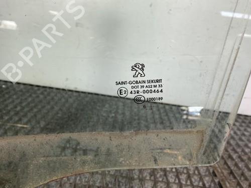 Used Front left door window PEUGEOT 208 I (CA_, CC_) 1.2 VTI 82 (82 hp) 21572162