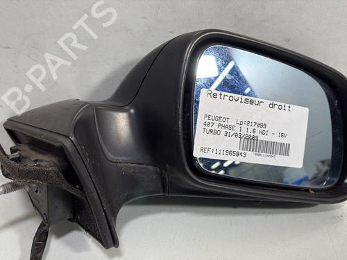 Right mirror PEUGEOT 407 (6D_) 1.6 HDi 110 (6D9HZC, 6D9HYC) | BP29287107C27 