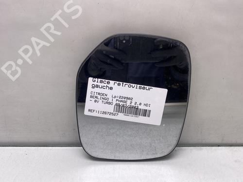 Used Left mirror glass CITROËN BERLINGO / BERLINGO FIRST Box Body/MPV (M_) 2.0 HDI 90 (MBRHY, MCRHY) (90 hp) 30791211