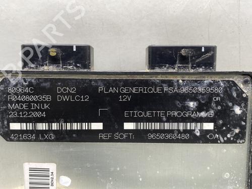 Used Engine control unit (ECU) Engine control unit (ECU) PEUGEOT PARTNER Box Body/MPV (5_, G_) 1.9 D (69 hp) 26527784 26527784