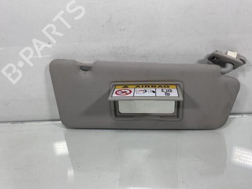 Right sun visor RENAULT CLIO IV (BH_) 0.9 TCe 90 (BHNF, BHMA, BHMH, BHJK, BHJR) | BP19961065I2 