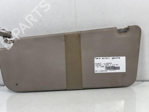 Used Left sun visor PEUGEOT PARTNER MPV (5_, G_) 2.0 HDI (90 hp) 29863725