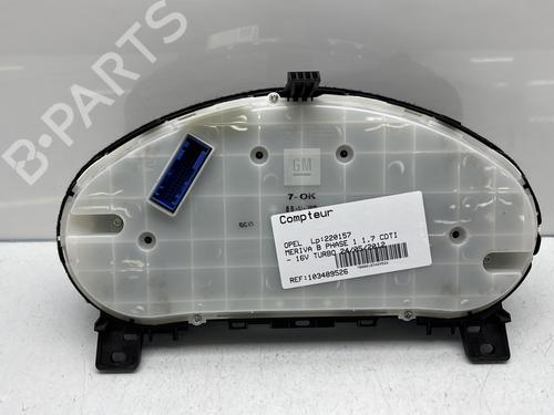 Instrument cluster OPEL MERIVA B MPV (S10) 1.7 CDTI (75) | BP26715286C47 