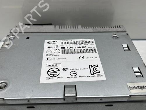 Used Radio Radio PEUGEOT 308 II (LB_, LP_, LW_, LH_, L3_) 1.6 HDi 100 (99 hp) 19958491 19958491