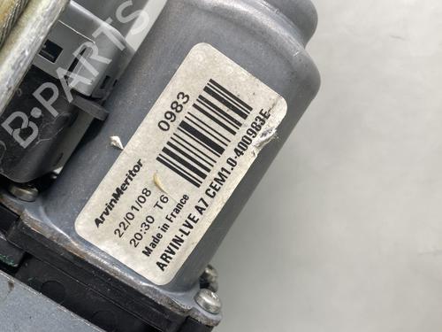 Front right window mechanism CITROËN JUMPY II Van 2.0 HDi 120 | BP31641319C23 