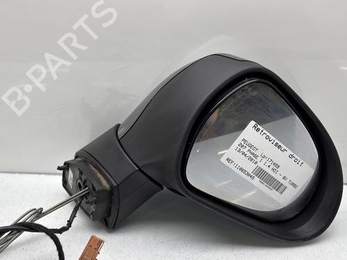 Used Right mirror PEUGEOT 207 (WA_, WC_) 1.4 HDi (68 hp) 28705041