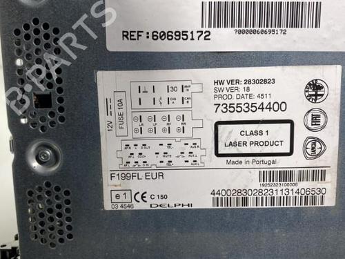Radio FIAT PUNTO EVO (199_) 1.2 | BP19977148E6 