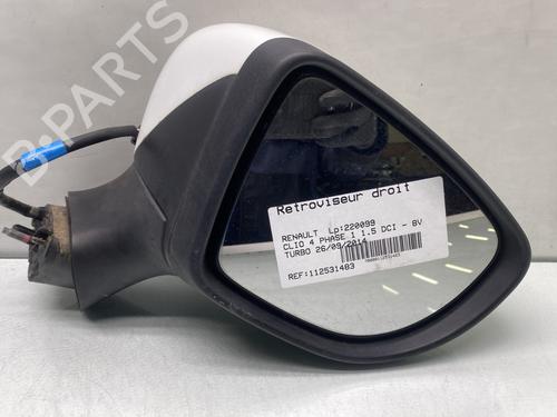Used Right mirror RENAULT CLIO IV (BH_) 1.5 dCi 75 (75 hp) 29507987