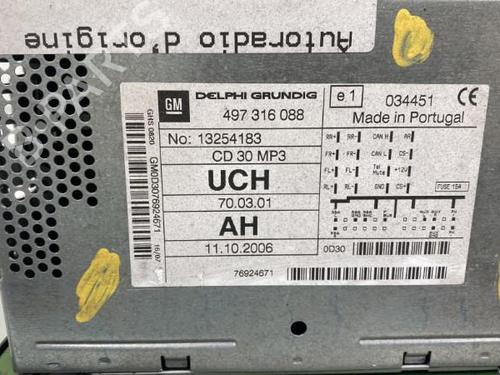 Used Radio Radio 20004409 20004409