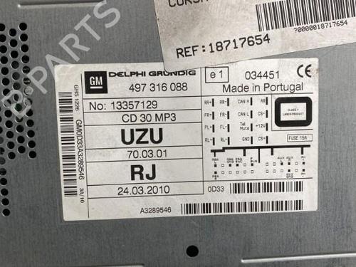 Radio OPEL CORSA D (S07) 1.3 CDTI (L08, L68) | BP19985178E6 