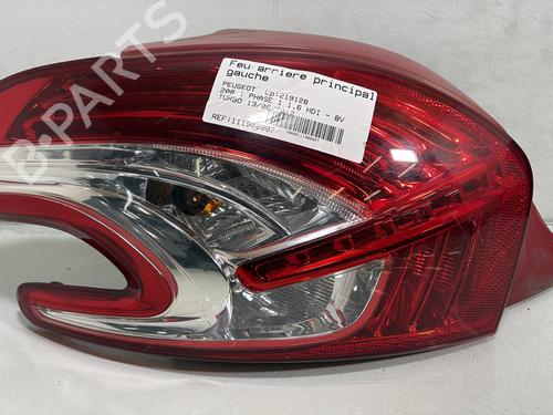 Used Left taillight PEUGEOT 208 I (CA_, CC_) 1.6 HDi (92 hp) 29507795