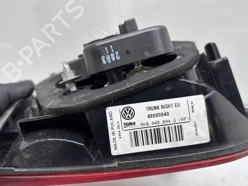 Right tailgate light VW GOLF VI (5K1) 1.4 | BP29544293C80 