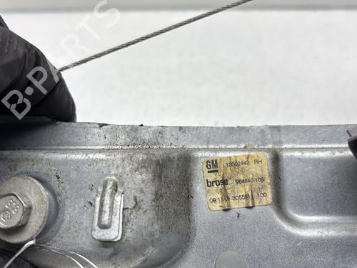 Rear right window mechanism OPEL INSIGNIA A (G09) 2.0 CDTI (68) | BP30890433C25