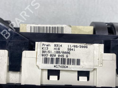 Climate control VW POLO IV (9N_, 9A_) 1.4 TDI | BP31339989I5