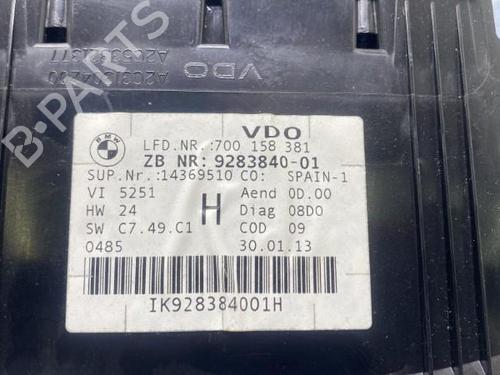 Used Instrument cluster BMW X1 (E84) sDrive 18 d (143 hp) 19990234