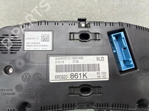 Kombiinstrument Kombiinstrument VW POLO V (6R1, 6C1) 1.2 TDI (75 hp) 37075921 37075921