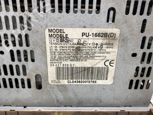 Radio PEUGEOT 607 (9D, 9U) 2.2 HDi | BP19985414E6 
