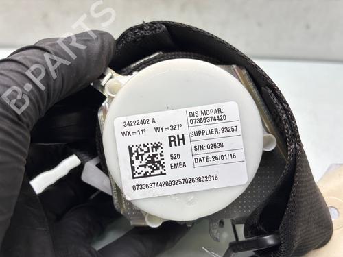Used Rear right seatbelt Rear right seatbelt 38474938 38474938