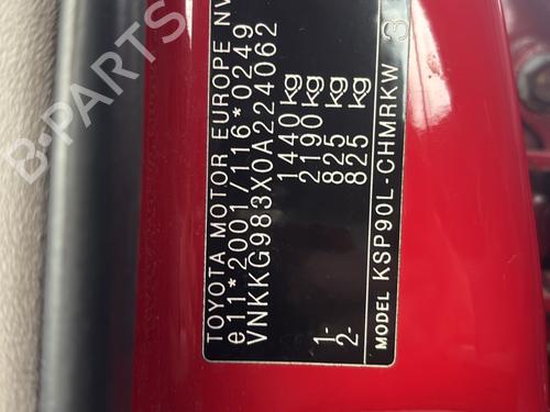 Seat buckle TOYOTA YARIS (_P9_) 1.0 VVT-i (KSP90_, KSP90R) | BP30878604I32 