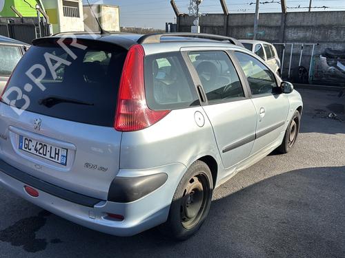 Rear bumper PEUGEOT 206 Hatchback (2A/C) 2.0 HDI 90 | BP31095362C8 