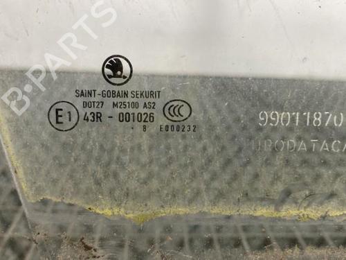 Used Front right door window SKODA SUPERB II (3T4) [2008-2015]  19962852