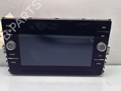 Used Radio VW TOURAN (5T1) 1.2 TSI (110 hp) 29615438