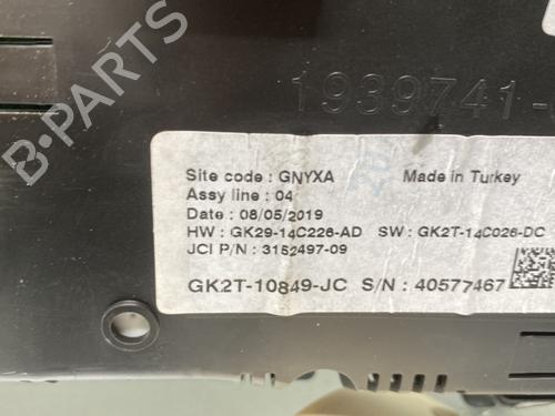 Used Instrument cluster Instrument cluster FORD TRANSIT V363 Van (FCD, FDD) 2.0 EcoBlue (130 hp) 29841568 29841568