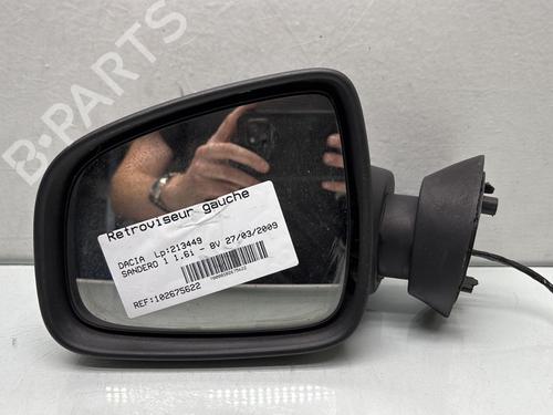 Used Left mirror DACIA SANDERO 1.6 (BS0D, BS0B, BS0F, BS0H) (87 hp) 27632127