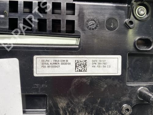 Climate control CITROËN DS4 (NX_) 1.6 BlueHDi 120 | BP30362686I5 - Image 4