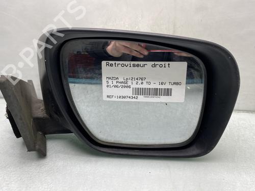 Used Right mirror MAZDA 5 (CR) 2.0 CD (CR19) (110 hp) 25469091