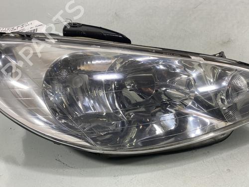 Right headlight PEUGEOT 206 Hatchback (2A/C) 1.4 HDi eco 70 6206A0
