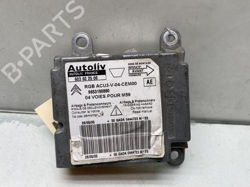 Used ECU airbags ECU airbags PEUGEOT PARTNER MPV (5_, G_) 2.0 HDI (90 hp) 31192748 31192748