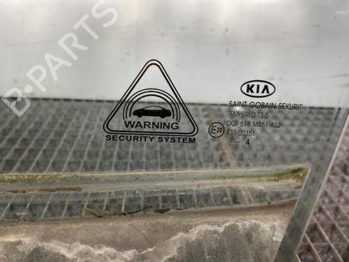 Front left door window KIA SPORTAGE III (SL)  | BP21963086C18 
