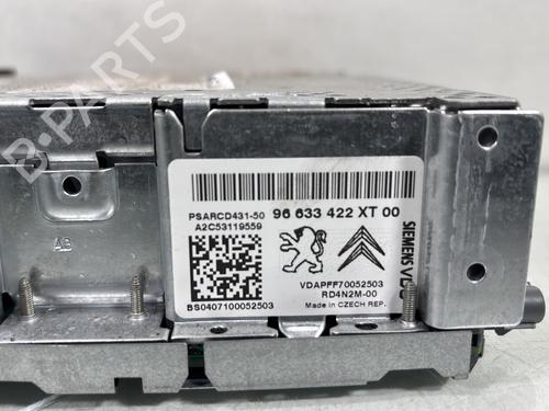 Radio PEUGEOT 207 (WA_, WC_) 1.6 HDi | BP29939894E6 